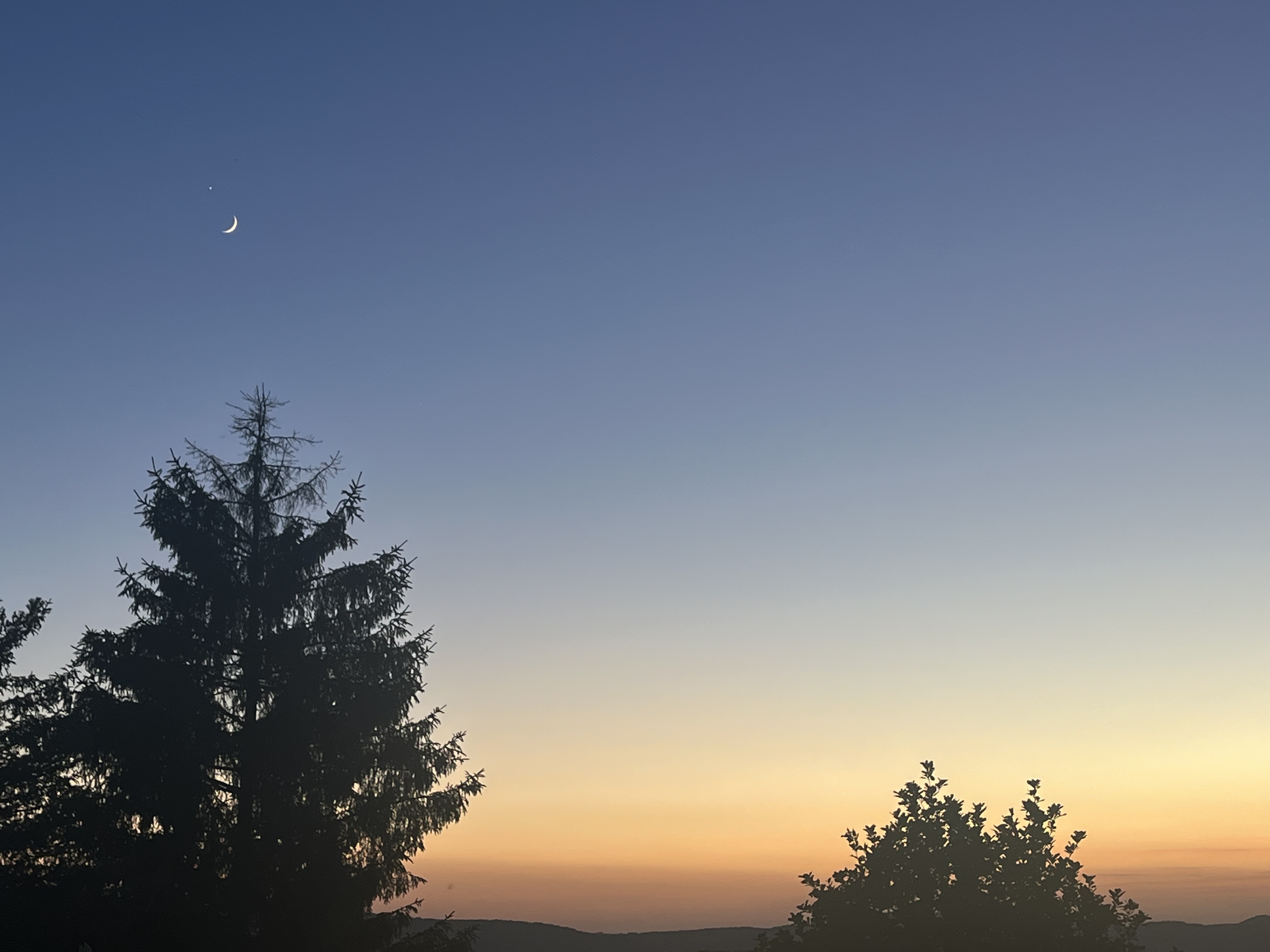 Venus en de maan